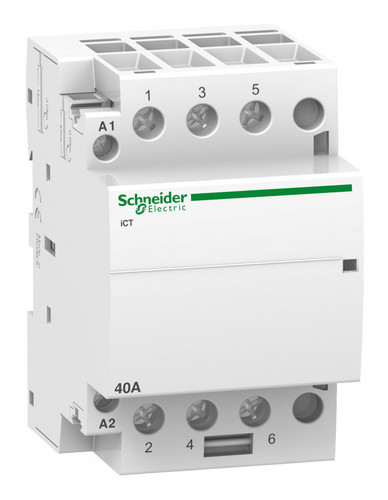 Модульный контактор Schneider Electric iCT 3P 40А 400/127В AC