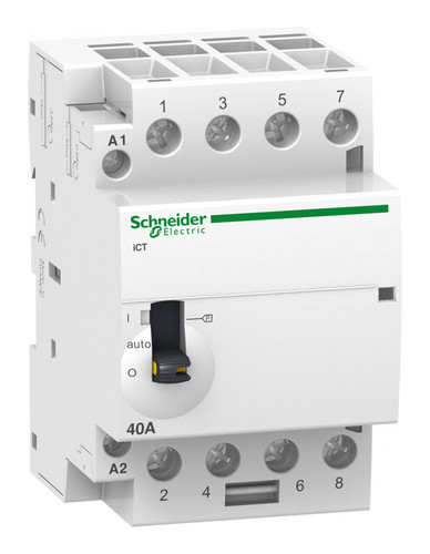 Модульный контактор Schneider Electric iCT 4P 40А 400/240В AC