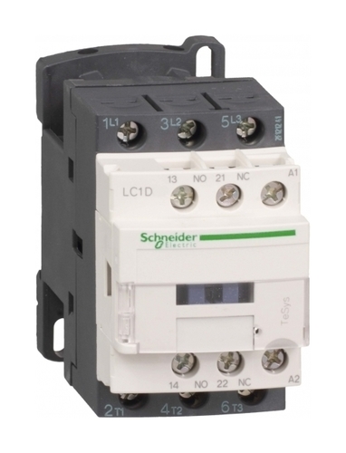 Контактор Schneider Electric TeSys LC1D 3P 9А 440/24В AC 4кВт