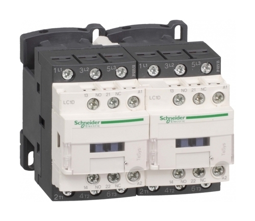 Реверсивный контактор Schneider Electric TeSys LC2D 3P 18А 400/230В AC 7.5кВт