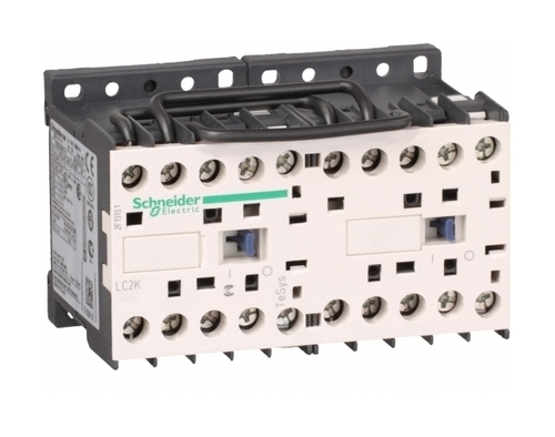 Реверсивный контактор Schneider Electric TeSys LC2K 3P 16А 400/24В AC 7.5кВт