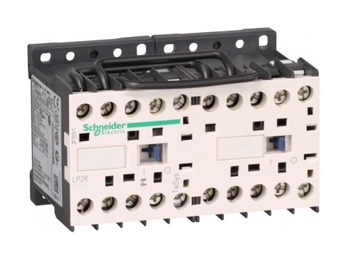 Реверсивный контактор Schneider Electric TeSys LP2K 3P 20А 400/24В DC 4кВт