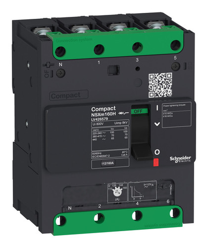 Силовой автомат Schneider Electric Compact NSXm, 16кА, 4P, 32А