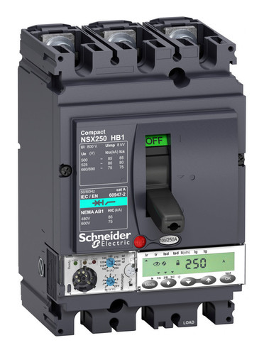 Силовой автомат Schneider Electric Compact NSX, 85кА, 3P, 160А