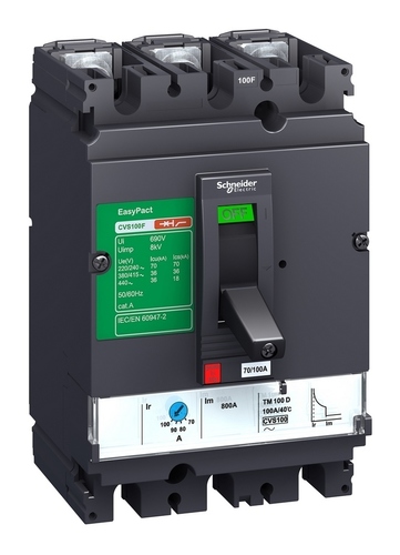 Силовой автомат Schneider Electric EasyPact CVS 250, MA, 40кА, 3P, 220А