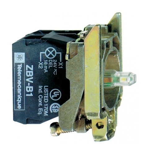 КОРПУС КНОПКИ 22ММ 120В С ПОДСВЕТКОЙ ZB4BW0G53