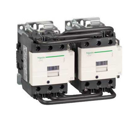 Реверсивный контактор Schneider Electric TeSys D 3P 95А 110.220В AC 45кВт, LC2D95E7