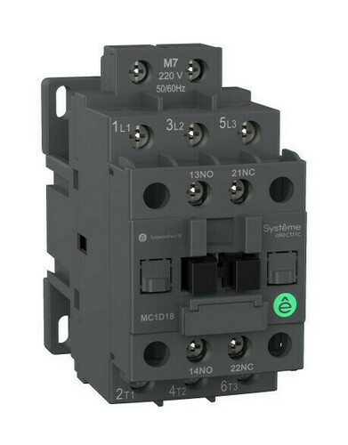 Контактор Systeme Electric SystemePact M 3P 12А 48В AC 5.5кВт, MC1D12E7