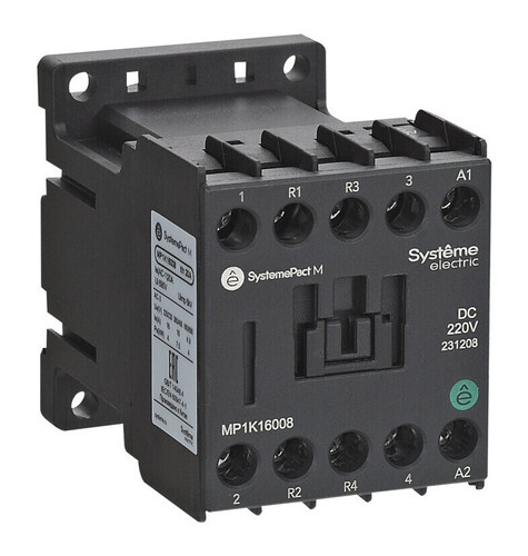 Systeme Electric Контактор MP1K 4P(2НО+2НЗ) 6A DC110V