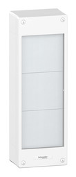 Распределительный шкаф PRAGMA, 24 мод., IP30, навесной, пластик, дверь