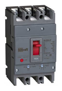 Автоматические выключатели для защиты распределительных сетей DEKraft ВА-300