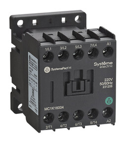 Systeme Electric Контактор MC1K 4P(4НО) 6A AC110V 50/60Hz